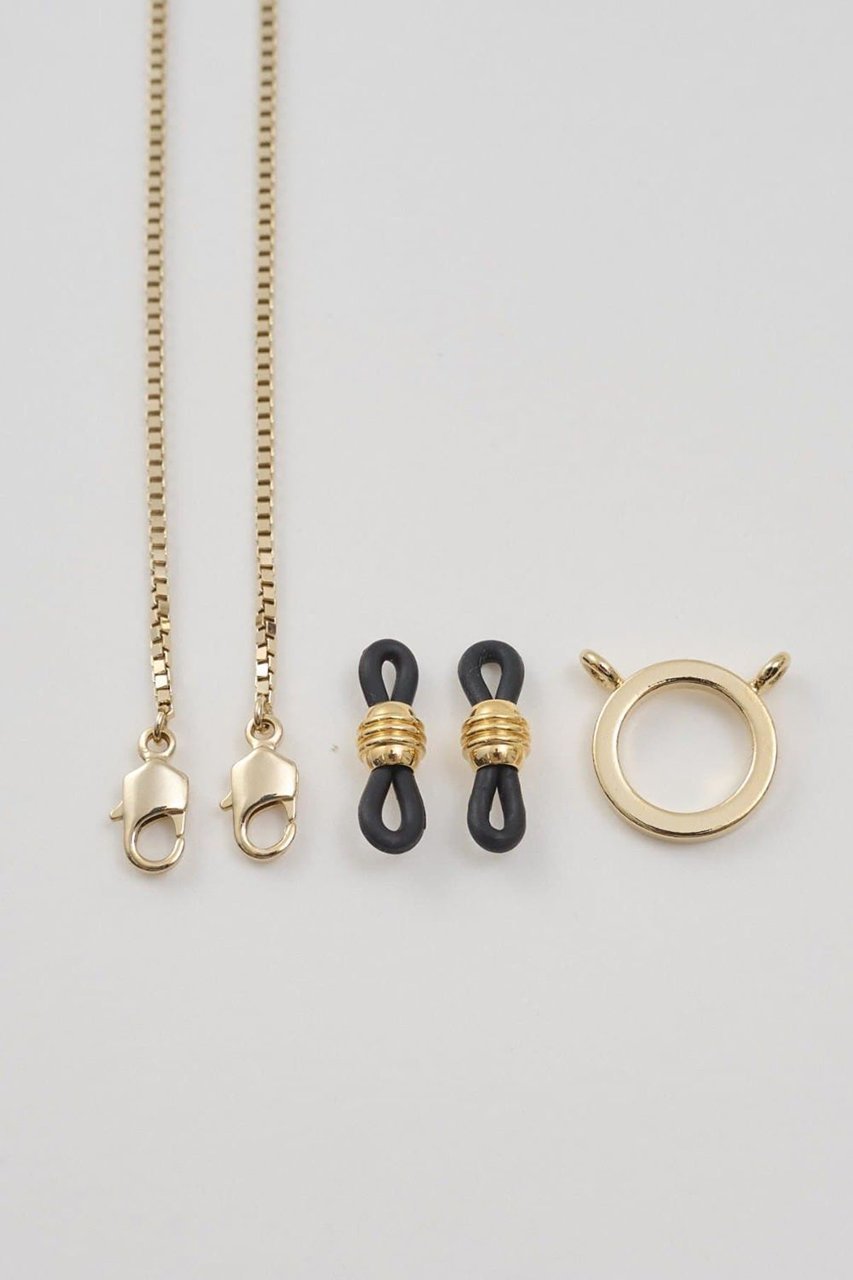 【ガリャルダガランテ/GALLARDAGALANTE】のグラスベネチアンチェーンネックレス 人気、トレンドファッション・服の通販 founy(ファニー) 　ファッション　Fashion　レディースファッション　Fashion for Women　ジュエリー　Jewelry　ネックレス　Necklaces & Pendants　グラス　Glass, Eyewear　シリコン　Silicone, Silicone Material　シンプル　Simple, Minimal　チェーン　Chain, Chain Strap　ネックレス　Necklace, Pendant Necklace　ロング　Long, Long-Length　other-6|ID: prp329100004638240 ipo3291000000035651740