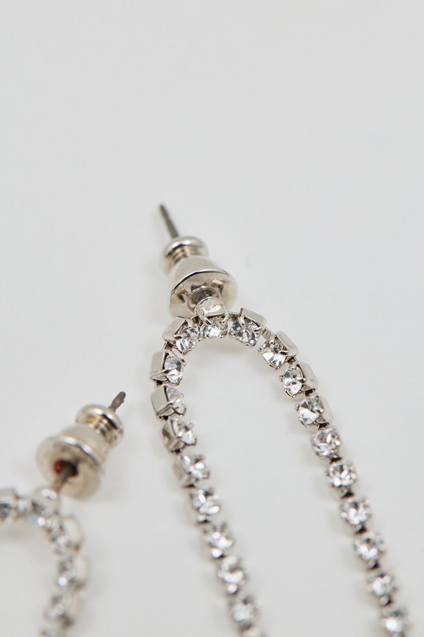 【ガリャルダガランテ/GALLARDAGALANTE】のクリスタルレーンスイングピアス 人気、トレンドファッション・服の通販 founy(ファニー) 　ファッション　Fashion　レディースファッション　Fashion for Women　ジュエリー　Jewelry　ファッションリング　Fashion Rings　イヤリング・フープ・ドロップタイプ　Hoop, Drop & Clip Earrings　おすすめ　Recommended / Our Picks　イヤリング　Earrings　エレガント 上品　Elegant　ストーン　Stone, Gem-Like　other-3|ID: prp329100004638242 ipo3291000000035651747