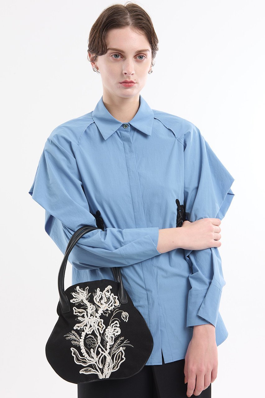 【ミューラル/MURRAL】のBouquet スモールバッグ 人気、トレンドファッション・服の通販 founy(ファニー) 　ファッション　Fashion　レディースファッション　Fashion for Women　バッグ　Bags　2025年　2025　2025-2026秋冬・A/W　Autumn/Winter 2025–26 AW25–26　キャンバス　Canvas, Canvas Fabric　ミックス　Mix, Mixed Style　リボン　Ribbon, Bow　A/W・秋冬　Autumn/Winter　other-2|ID: prp329100004638255 ipo3291000000033428290