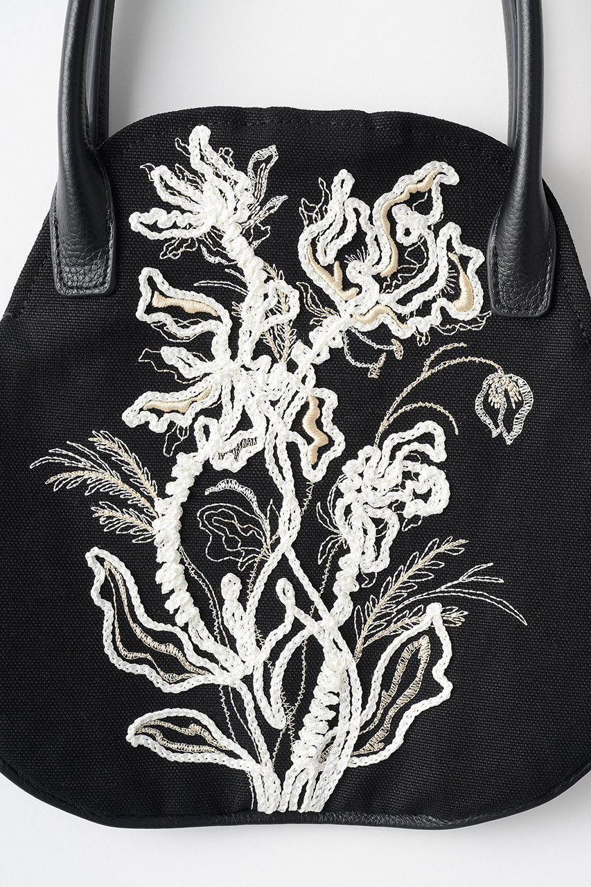 【ミューラル/MURRAL】のBouquet スモールバッグ 人気、トレンドファッション・服の通販 founy(ファニー) 　ファッション　Fashion　レディースファッション　Fashion for Women　バッグ　Bags　2025年　2025　2025-2026秋冬・A/W　Autumn/Winter 2025–26 AW25–26　キャンバス　Canvas, Canvas Fabric　ミックス　Mix, Mixed Style　リボン　Ribbon, Bow　A/W・秋冬　Autumn/Winter　other-4|ID: prp329100004638255 ipo3291000000033428292