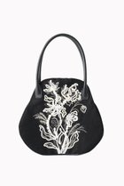 【ミューラル/MURRAL】のBouquet スモールバッグ 人気、トレンドファッション・服の通販 founy(ファニー) ファッション Fashion レディースファッション Fashion for Women バッグ Bags キャンバス Canvas, Canvas Fabric ミックス Mix, Mixed Style リボン Ribbon, Bow thumbnail ブラック|ID: prp329100004638255 ipo3291000000035496623