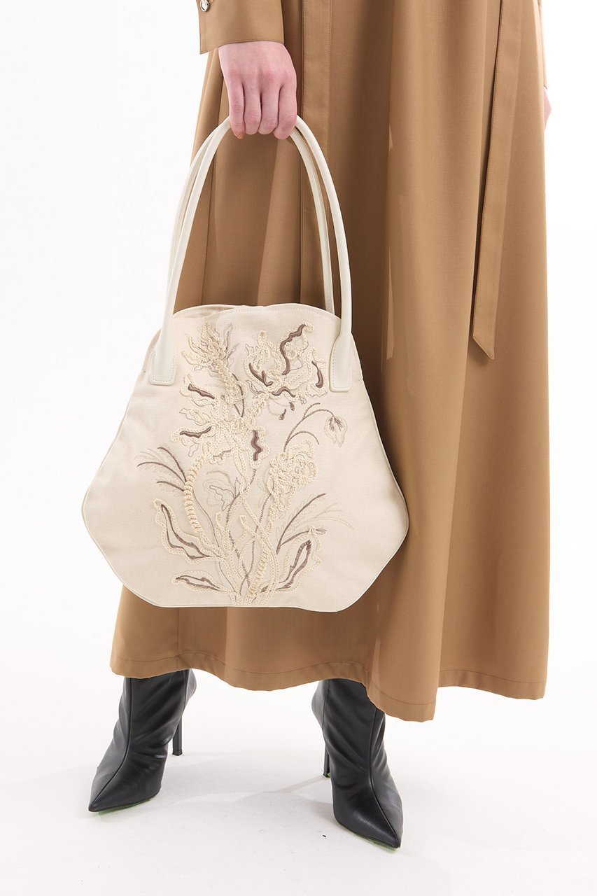 【ミューラル/MURRAL】のBouquet バッグ 人気、トレンドファッション・服の通販 founy(ファニー) 　ファッション　Fashion　レディースファッション　Fashion for Women　バッグ　Bags　キャンバス　Canvas, Canvas Fabric　ミックス　Mix, Mixed Style　リボン　Ribbon, Bow　other-2|ID: prp329100004638256 ipo3291000000035723454