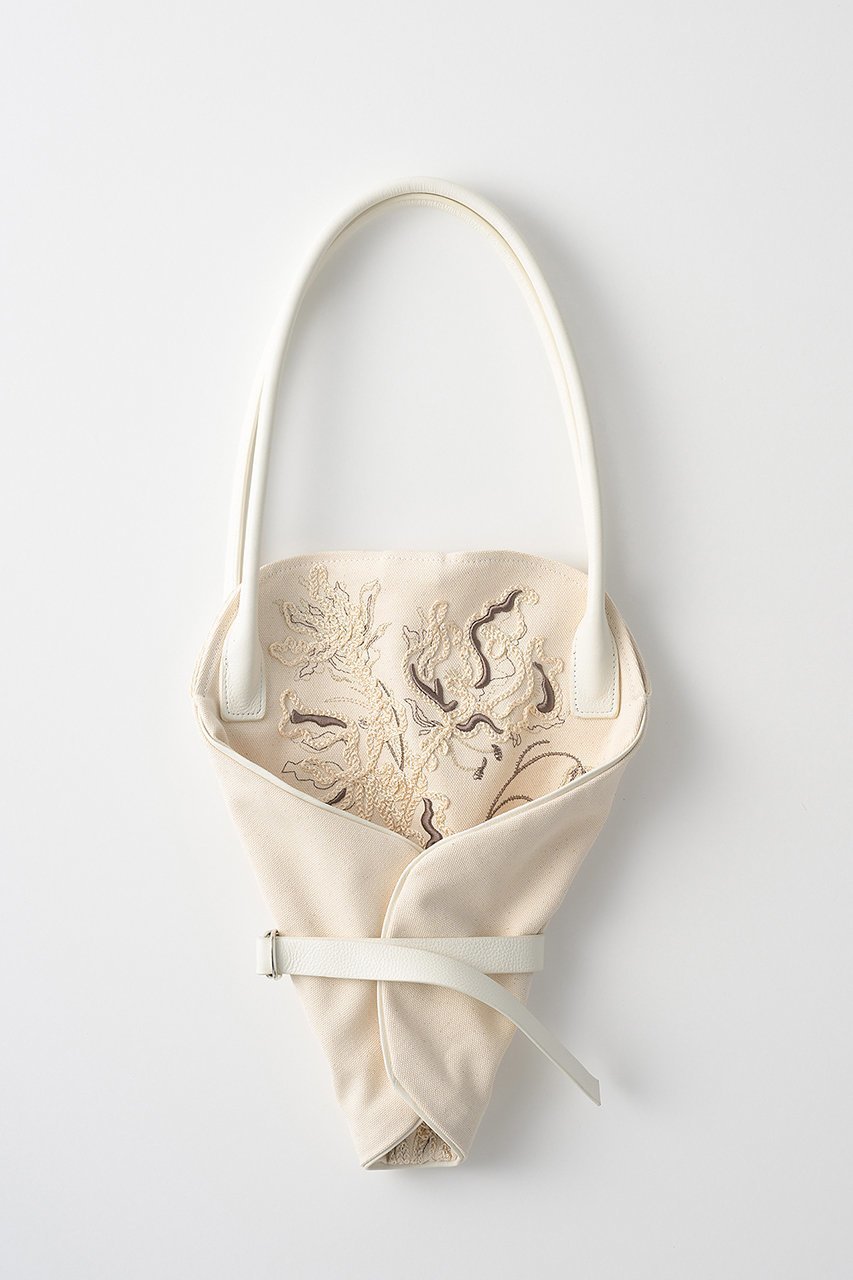 【ミューラル/MURRAL】のBouquet バッグ 人気、トレンドファッション・服の通販 founy(ファニー) 　ファッション　Fashion　レディースファッション　Fashion for Women　バッグ　Bags　キャンバス　Canvas, Canvas Fabric　ミックス　Mix, Mixed Style　リボン　Ribbon, Bow　other-5|ID: prp329100004638256 ipo3291000000035723457