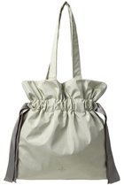 【ランバン オン ブルー/LANVIN en Bleu】のグログランギャザートートバッグ グリーン|ID: prp329100004638257 ipo3291000000033428309