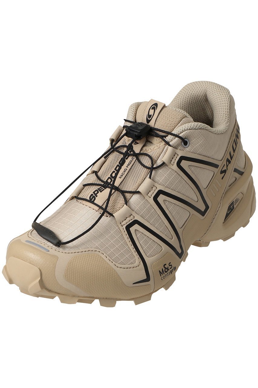 【サロモン/Salomon】のSPEEDCROSS 3 スニーカー インテリア・キッズ・メンズ・レディースファッション・服の通販 founy(ファニー) 　ファッション　Fashion　レディースファッション　Fashion for Women　アウトドア　Outdoor Clothing　クッション　Cushion, Throw Pillow　スニーカー　Sneakers, Trainers　定番　Standard, Basic Item　軽量　Lightweight, Ultra Light　サファリ/ブラック|ID: prp329100004638268 ipo3291000000036063882