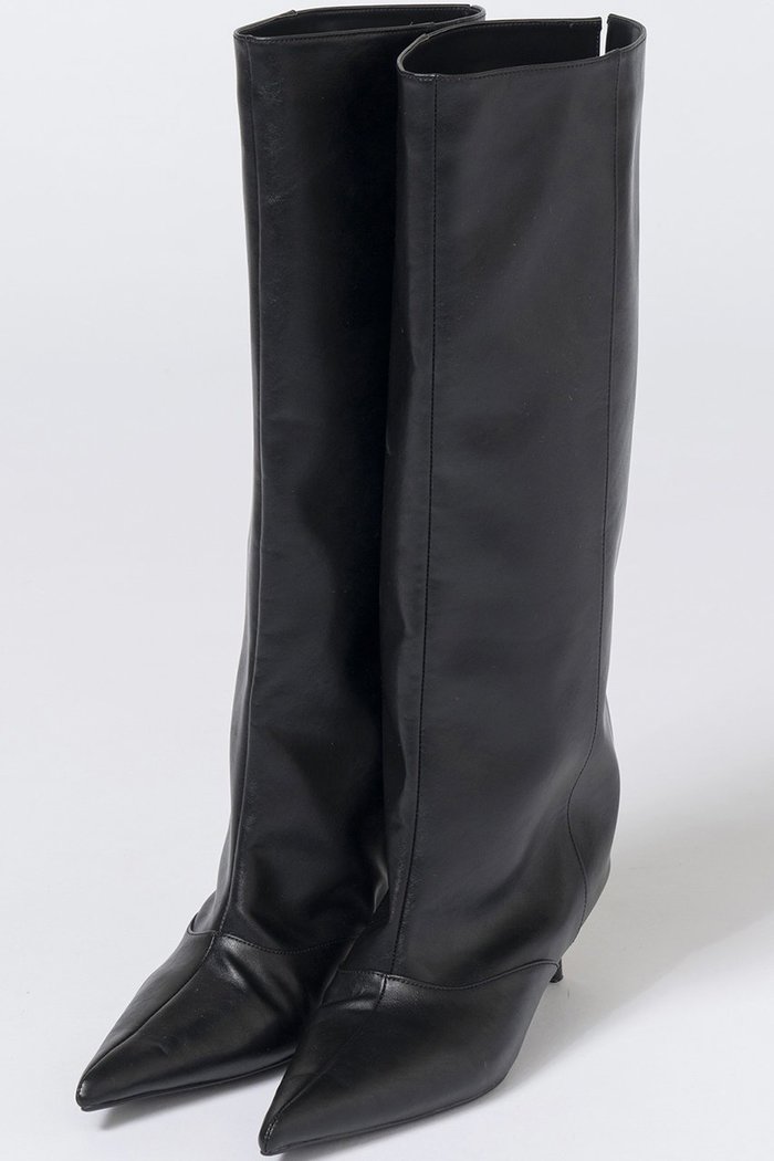【メゾンスペシャル/MAISON SPECIAL】のLow Heels Loose Long Boots/ローヒールルーズロングブーツ インテリア・キッズ・メンズ・レディースファッション・服の通販 founy(ファニー) https://founy.com/ ファッション Fashion レディースファッション Fashion for Women 2025年 2025 2025-2026秋冬・A/W Autumn/Winter 2025–26 AW25–26 おすすめ Recommended / Our Picks エナメル Patent Leather トレンド Trend, Trending Now ポインテッド Pointed Toe, Sharp Toe リアル Real, Realistic ルーズ Loose, Oversized ロング Long, Long-Length A/W・秋冬 Autumn/Winter |ID: prp329100004638269 ipo3291000000033428394