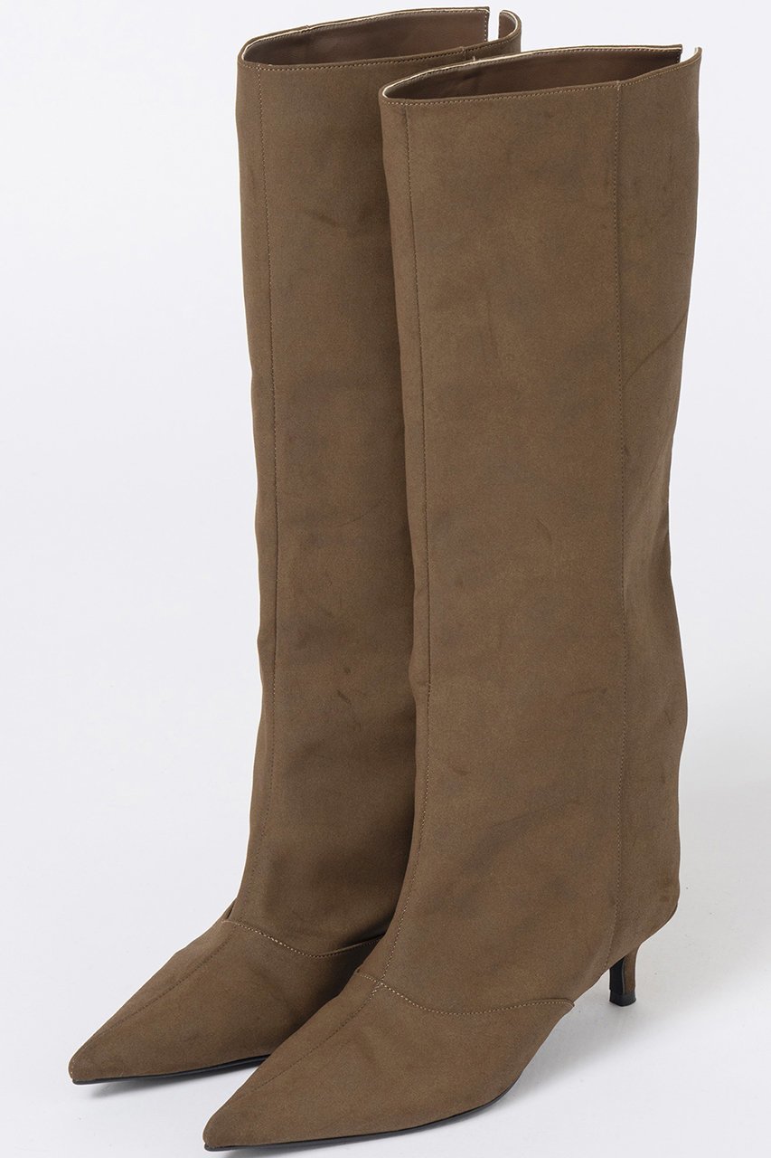 【メゾンスペシャル/MAISON SPECIAL】のLow Heels Loose Long Boots/ローヒールルーズロングブーツ インテリア・キッズ・メンズ・レディースファッション・服の通販 founy(ファニー) 　ファッション　Fashion　レディースファッション　Fashion for Women　2025年　2025　2025-2026秋冬・A/W　Autumn/Winter 2025–26 AW25–26　おすすめ　Recommended / Our Picks　エナメル　Patent Leather　トレンド　Trend, Trending Now　ポインテッド　Pointed Toe, Sharp Toe　リアル　Real, Realistic　ルーズ　Loose, Oversized　ロング　Long, Long-Length　A/W・秋冬　Autumn/Winter　CML(キャメル)|ID: prp329100004638269 ipo3291000000033428397