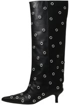 【メゾンスペシャル/MAISON SPECIAL】のLow Heels Studs Loose Long Boots/ローヒールルーズスタッズロングブーツ BLK(ブラック)|ID: prp329100004638270 ipo3291000000036226210