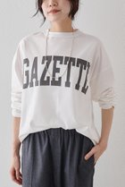 【ウィムガゼット/Whim Gazette】のGAZETTEロングTシャツ オフホワイト|ID: prp329100004638272 ipo3291000000033428421
