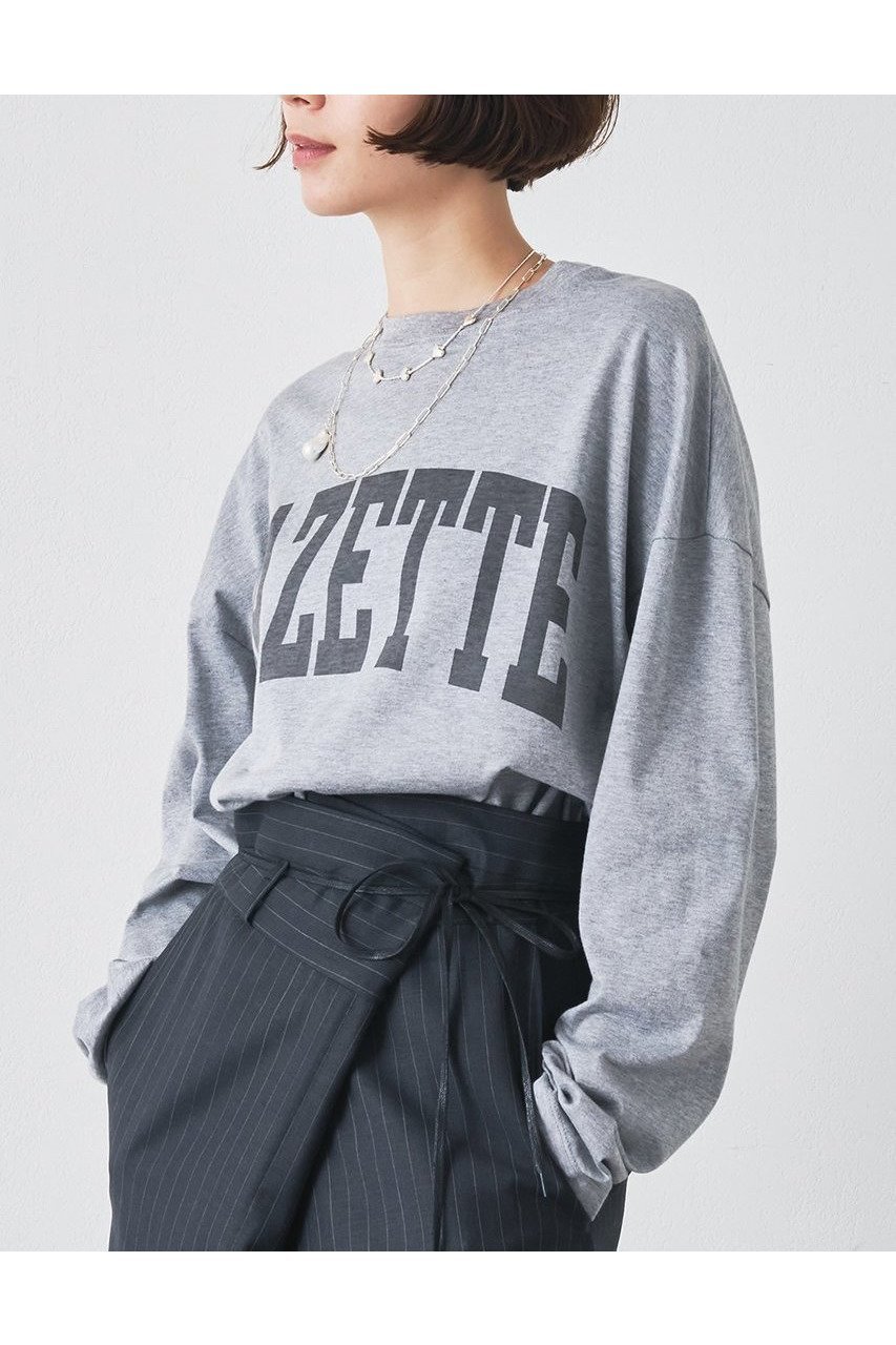 【ウィムガゼット/Whim Gazette】のGAZETTEロングTシャツ 人気、トレンドファッション・服の通販 founy(ファニー) 　ファッション　Fashion　レディースファッション　Fashion for Women　トップス・カットソー　Cut & Sew Tops　シャツ・ブラウス・オフィスカジュアル　Elegant Blouses & Button-Ups　ロングTシャツ・Tシャツ　Longline T-Shirts & Tees　カットソー・ベーシックTシャツ　Cut-and-Sewn Tops / Stretch Tees & Basics　2025年　2025　2025-2026秋冬・A/W　Autumn/Winter 2025–26 AW25–26　カットソー　Cut and Sewn Top　シルケット　Silket, Silky Cotton　スリーブ　Sleeve, Long Sleeve / Short Sleeve　プリント　Print, Printed Pattern　ロング　Long, Long-Length　A/W・秋冬　Autumn/Winter　長袖　Long Sleeve, Full Sleeve　other-3|ID: prp329100004638272 ipo3291000000033428424