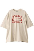 【アンスクリア/INSCRIRE】のWELLNESS ユニバーシティールーズ フィット Tシャツ アイボリー|ID: prp329100004638274 ipo3291000000035377299