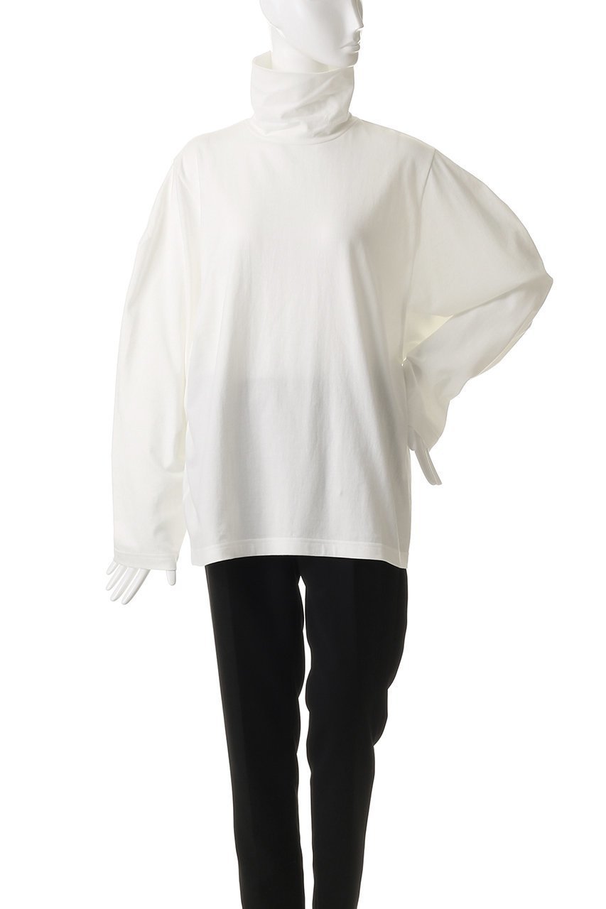 【アンスクリア/INSCRIRE】のショルダー タートルネック Tシャツ 人気、トレンドファッション・服の通販 founy(ファニー) 　ファッション　Fashion　レディースファッション　Fashion for Women　トップス・カットソー　Cut & Sew Tops　シャツ・ブラウス・オフィスカジュアル　Elegant Blouses & Button-Ups　ロングTシャツ・Tシャツ　Longline T-Shirts & Tees　カットソー・ベーシックTシャツ　Cut-and-Sewn Tops / Stretch Tees & Basics　タートルネック・ハイネックトップス　Turtlenecks & High-Neck Tops　ショルダー　Shoulder, Shoulder Strap　シンプル　Simple, Minimal　スリーブ　Sleeve, Long Sleeve / Short Sleeve　タートル　Turtleneck, Turtle Collar　タートルネック　Turtleneck, High Neck　トレンド　Trend, Trending Now　バランス　Balance, Style Balance　ボトム　Bottoms, Lower Wear　ロング　Long, Long-Length　エレガント 上品　Elegant　other-2|ID: prp329100004638275 ipo3291000000035496692