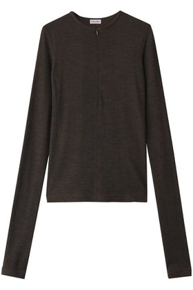 【アンスクリア/INSCRIRE】 Plating リブ ジップ アップ Tシャツ人気、トレンドファッション・服の通販 founy(ファニー) ファッション Fashion レディースファッション Fashion for Women トップス・カットソー Cut & Sew Tops シャツ・ブラウス・オフィスカジュアル Elegant Blouses & Button-Ups ロングTシャツ・Tシャツ Longline T-Shirts & Tees カットソー・ベーシックTシャツ Cut-and-Sewn Tops / Stretch Tees & Basics 2025年 2025 2025-2026秋冬・A/W Autumn/Winter 2025–26 AW25–26 カットソー Cut and Sewn Top ジップ Zip, Zipper スリーブ Sleeve, Long Sleeve / Short Sleeve トレンド Trend, Trending Now ロング Long, Long-Length A/W・秋冬 Autumn/Winter 長袖 Long Sleeve, Full Sleeve |ID:prp329100004638277