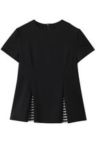 【ボーダーズ アット バルコニー/BORDERS at BALCONY】のボーダーフレアTシャツ ブラック|ID: prp329100004638283 ipo3291000000033428507