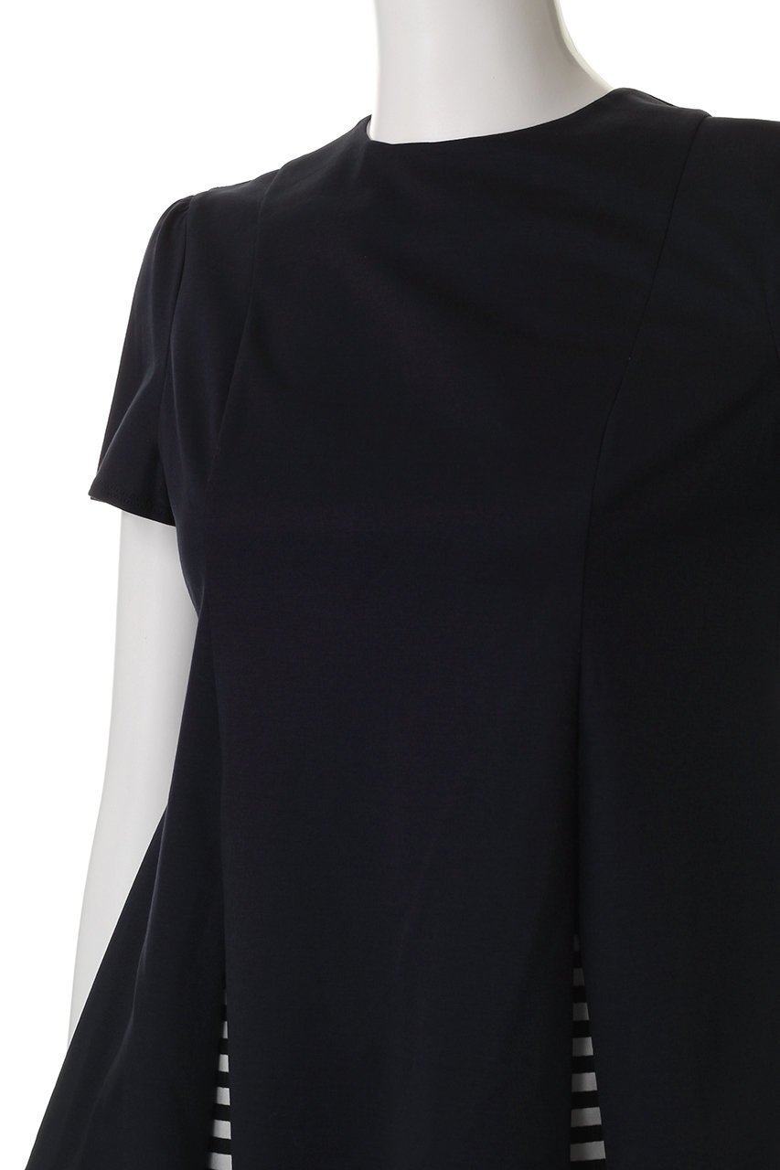 【ボーダーズ アット バルコニー/BORDERS at BALCONY】のボーダーフレアTシャツ 人気、トレンドファッション・服の通販 founy(ファニー) 　ファッション　Fashion　レディースファッション　Fashion for Women　トップス・カットソー　Cut & Sew Tops　シャツ・ブラウス・オフィスカジュアル　Elegant Blouses & Button-Ups　ロングTシャツ・Tシャツ　Longline T-Shirts & Tees　カットソー・ベーシックTシャツ　Cut-and-Sewn Tops / Stretch Tees & Basics　2025年　2025　2025-2026秋冬・A/W　Autumn/Winter 2025–26 AW25–26　ショート　Short, Short Length　スリーブ　Sleeve, Long Sleeve / Short Sleeve　フレア　Flare, Flared　ボーダー　Border, Stripe　ロング　Long, Long-Length　エレガント 上品　Elegant　A/W・秋冬　Autumn/Winter　other-5|ID: prp329100004638283 ipo3291000000033428512