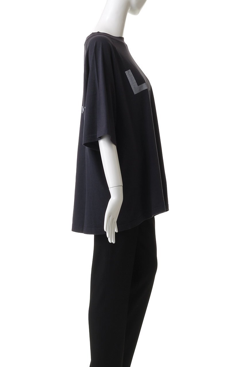 【キャサリンハムネット/KATHARINE HAMNETT LONDON】のハーフスリーブ ウォッシュド スローガンTシャツ 人気、トレンドファッション・服の通販 founy(ファニー) 　ファッション　Fashion　レディースファッション　Fashion for Women　トップス・カットソー　Cut & Sew Tops　シャツ・ブラウス・オフィスカジュアル　Elegant Blouses & Button-Ups　ロングTシャツ・Tシャツ　Longline T-Shirts & Tees　カットソー・ベーシックTシャツ　Cut-and-Sewn Tops / Stretch Tees & Basics　2025年　2025　2025-2026秋冬・A/W　Autumn/Winter 2025–26 AW25–26　ショート　Short, Short Length　シンプル　Simple, Minimal　スリーブ　Sleeve, Long Sleeve / Short Sleeve　ハーフ　Half, Half-Length　リラックス　Relax, Relaxed Fit　A/W・秋冬　Autumn/Winter　other-3|ID: prp329100004638284 ipo3291000000033428517
