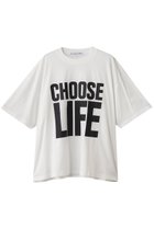 【キャサリンハムネット/KATHARINE HAMNETT LONDON】のオーガ―ニック スローガン ビッグTシャツ ホワイト|ID:prp329100004638285
