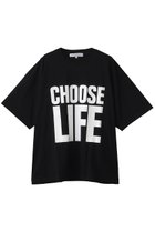 【キャサリンハムネット/KATHARINE HAMNETT LONDON】のオーガ―ニック スローガン ビッグTシャツ ブラック|ID:prp329100004638285