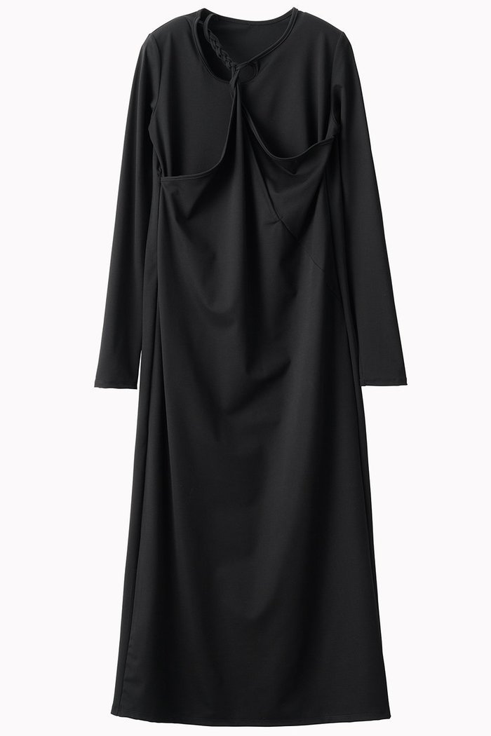 【ミューラル/MURRAL】のTwist ジャージードレス インテリア・キッズ・メンズ・レディースファッション・服の通販 founy(ファニー) https://founy.com/ ファッション Fashion レディースファッション Fashion for Women ワンピース Dresses フォーマル・パーティードレス・結婚式用ドレス Elegant & Casual Dresses チュニック Tunic Tops & Dresses 2025年 2025 2025-2026秋冬・A/W Autumn/Winter 2025–26 AW25–26 アシンメトリー Asymmetrical Style インナー Innerwear エレガント 上品 Elegant コレクション Collection, Seasonal Line チュニック Tunic, Long Top ドレス Dress, One-Piece ロング Long, Long-Length 秋 Autumn A/W・秋冬 Autumn/Winter |ID: prp329100004638286 ipo3291000000033428529