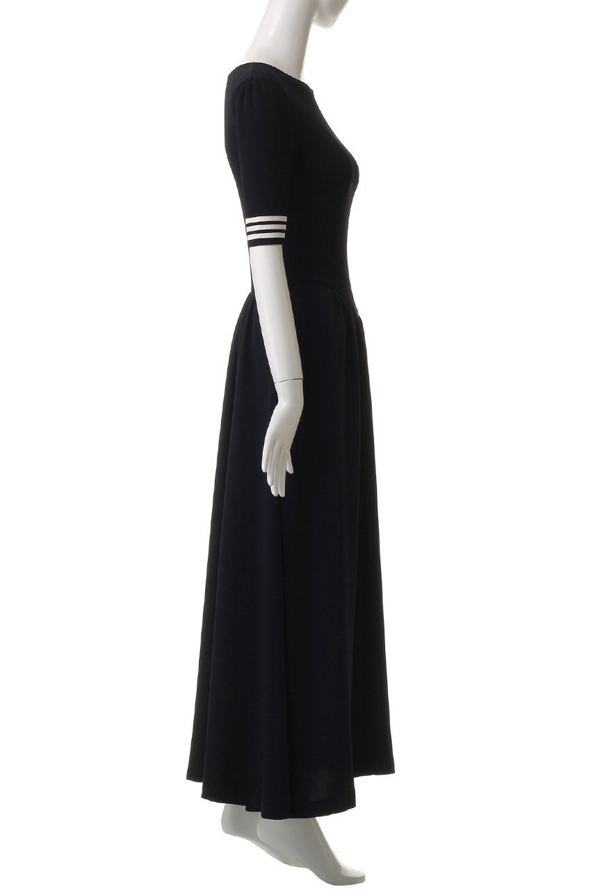 【ボーダーズ アット バルコニー/BORDERS at BALCONY】の【8/15 0:00販売開始】コンビネーションドレス 人気、トレンドファッション・服の通販 founy(ファニー) 　ファッション　Fashion　レディースファッション　Fashion for Women　ワンピース　Dresses　フォーマル・パーティードレス・結婚式用ドレス　Elegant & Casual Dresses　チュニック　Tunic Tops & Dresses　2025年　2025　2025-2026秋冬・A/W　Autumn/Winter 2025–26 AW25–26　なめらか　Smooth, Silky Texture　スニーカー　Sneakers, Trainers　チュニック　Tunic, Long Top　ドレス　Dress, One-Piece　フィット　Fit, Slim Fit　ボーダー　Border, Stripe　マキシ　Maxi, Full Length　ロング　Long, Long-Length　エレガント 上品　Elegant　A/W・秋冬　Autumn/Winter　other-3|ID: prp329100004638292 ipo3291000000033428582