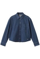 【マックスマーラ/Max Mara】の【Weekend Max Mara】OBBIA デニムシャツ 人気、トレンドファッション・服の通販 founy(ファニー) ファッション Fashion レディースファッション Fashion for Women トップス・カットソー Cut & Sew Tops シャツ・ブラウス・オフィスカジュアル Elegant Blouses & Button-Ups クロップド Cropped, Short Length シンプル Simple, Minimal スリーブ Sleeve, Long Sleeve / Short Sleeve デニム Denim, Jeans Material トレンド Trend, Trending Now フロント Front, Front Design ロング Long, Long-Length |ID:prp329100004638297