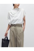 【プルミエ アロンディスモン/1er Arrondissement】のコットンポリエステルライトタフタブラウス 人気、トレンドファッション・服の通販 founy(ファニー) ファッション Fashion レディースファッション Fashion for Women トップス・カットソー Cut & Sew Tops シャツ・ブラウス・オフィスカジュアル Elegant Blouses & Button-Ups 2025年 2025 2025-2026秋冬・A/W Autumn/Winter 2025–26 AW25–26 なめらか Smooth, Silky Texture アシンメトリー Asymmetrical Style ショート Short, Short Length スリーブ Sleeve, Long Sleeve / Short Sleeve タフタ Taffeta, Structured Fabric ドレープ Drape, Draping Fabric フレンチ French, French Style フロント Front, Front Design A/W・秋冬 Autumn/Winter |ID:prp329100004638299