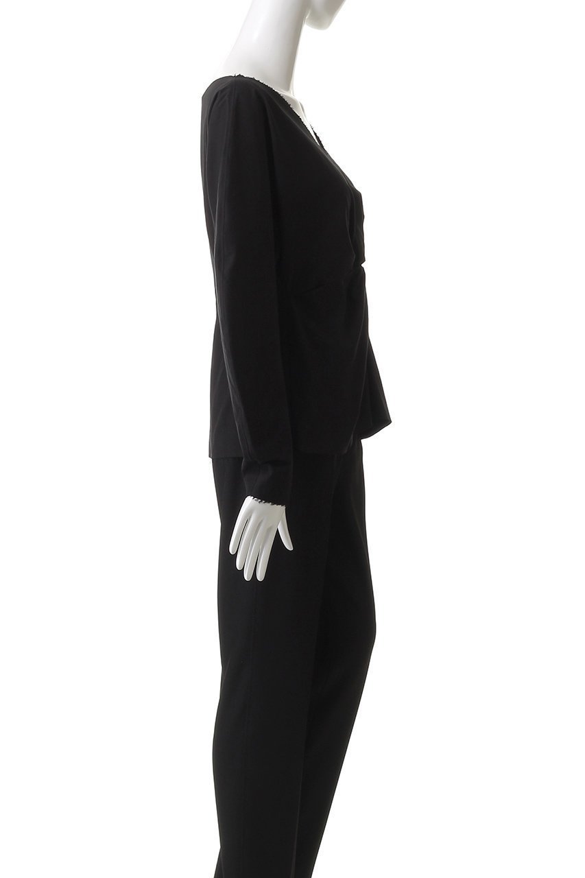 【イレーヴ/YLEVE】のOMI ブリーチ コットン ツイル ツイスト ブラウス 人気、トレンドファッション・服の通販 founy(ファニー) 　ファッション　Fashion　レディースファッション　Fashion for Women　トップス・カットソー　Cut & Sew Tops　シャツ・ブラウス・オフィスカジュアル　Elegant Blouses & Button-Ups　2025年　2025　2025-2026秋冬・A/W　Autumn/Winter 2025–26 AW25–26　スリーブ　Sleeve, Long Sleeve / Short Sleeve　ツイスト　Tweed, Tweed Fabric　ツイル　Twist, Twisted Detail　フェミニン　Feminine, Girly　フロント　Front, Front Design　ブリーチ　Bleach, Washed Finish　ロング　Long, Long-Length　A/W・秋冬　Autumn/Winter　other-3|ID: prp329100004638301 ipo3291000000033428658