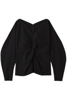 【イレーヴ/YLEVE】のOMI ブリーチ コットン ツイル ツイスト ブラウス 人気、トレンドファッション・服の通販 founy(ファニー) ファッション Fashion レディースファッション Fashion for Women トップス・カットソー Cut & Sew Tops シャツ・ブラウス・オフィスカジュアル Elegant Blouses & Button-Ups スリーブ Sleeve, Long Sleeve / Short Sleeve ツイスト Tweed, Tweed Fabric ツイル Twist, Twisted Detail フェミニン Feminine, Girly フロント Front, Front Design ブリーチ Bleach, Washed Finish ロング Long, Long-Length |ID:prp329100004638301