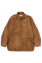 【ザ ストア バイ シー/THE STORE by C】の【COCUCA】スエードシャツジャケット 人気、トレンドファッション・服の通販 founy(ファニー) ファッション Fashion レディースファッション Fashion for Women アウター Coat / Outerwear Collection レディースジャケット・軽アウター Jackets トップス・カットソー Cut & Sew Tops インナー Innerwear エレガント 上品 Elegant ジャケット Jacket, Outerwear スリーブ Sleeve, Long Sleeve / Short Sleeve デニム Denim, Jeans Material フェミニン Feminine, Girly レース Lace, Lace Fabric ロング Long, Long-Length A/W・秋冬 Autumn/Winter おすすめ Recommended / Our Picks 2025年 2025 2025-2026秋冬・A/W Autumn/Winter 2025–26 AW25–26 thumbnail キャメル|ID: prp329100004638302 ipo3291000000033428665