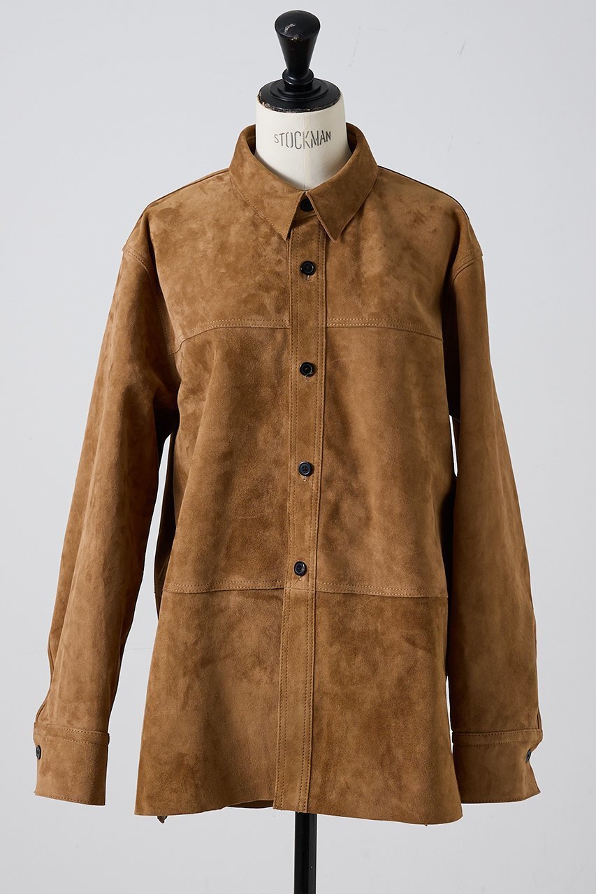【ザ ストア バイ シー/THE STORE by C】の【COCUCA】スエードシャツジャケット 人気、トレンドファッション・服の通販 founy(ファニー) 　ファッション　Fashion　レディースファッション　Fashion for Women　アウター　Coat / Outerwear Collection　レディースジャケット・軽アウター　Jackets　トップス・カットソー　Cut & Sew Tops　インナー　Innerwear　エレガント 上品　Elegant　ジャケット　Jacket, Outerwear　スリーブ　Sleeve, Long Sleeve / Short Sleeve　デニム　Denim, Jeans Material　フェミニン　Feminine, Girly　レース　Lace, Lace Fabric　ロング　Long, Long-Length　A/W・秋冬　Autumn/Winter　おすすめ　Recommended / Our Picks　2025年　2025　2025-2026秋冬・A/W　Autumn/Winter 2025–26 AW25–26　other-5|ID: prp329100004638302 ipo3291000000033428669