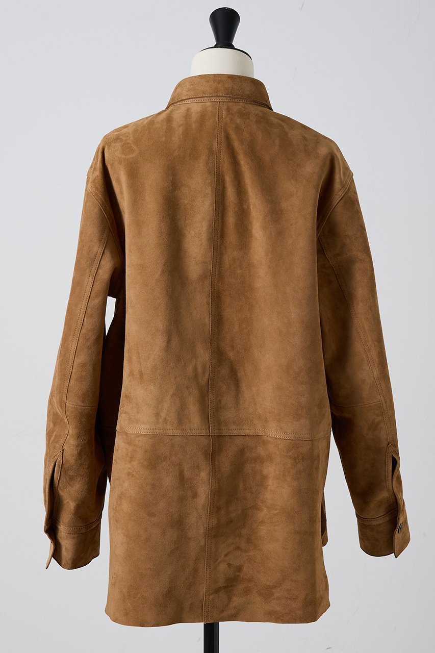【ザ ストア バイ シー/THE STORE by C】の【COCUCA】スエードシャツジャケット 人気、トレンドファッション・服の通販 founy(ファニー) 　ファッション　Fashion　レディースファッション　Fashion for Women　アウター　Coat / Outerwear Collection　レディースジャケット・軽アウター　Jackets　トップス・カットソー　Cut & Sew Tops　インナー　Innerwear　エレガント 上品　Elegant　ジャケット　Jacket, Outerwear　スリーブ　Sleeve, Long Sleeve / Short Sleeve　デニム　Denim, Jeans Material　フェミニン　Feminine, Girly　レース　Lace, Lace Fabric　ロング　Long, Long-Length　A/W・秋冬　Autumn/Winter　おすすめ　Recommended / Our Picks　2025年　2025　2025-2026秋冬・A/W　Autumn/Winter 2025–26 AW25–26　other-7|ID: prp329100004638302 ipo3291000000033428671