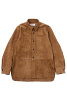 【ザ ストア バイ シー/THE STORE by C】の【COCUCA】スエードシャツジャケット 人気、トレンドファッション・服の通販 founy(ファニー) ファッション Fashion レディースファッション Fashion for Women アウター Coat / Outerwear Collection レディースジャケット・軽アウター Jackets トップス・カットソー Cut & Sew Tops おすすめ Recommended / Our Picks インナー Innerwear エレガント 上品 Elegant ジャケット Jacket, Outerwear スリーブ Sleeve, Long Sleeve / Short Sleeve デニム Denim, Jeans Material フェミニン Feminine, Girly レース Lace, Lace Fabric ロング Long, Long-Length |ID:prp329100004638302