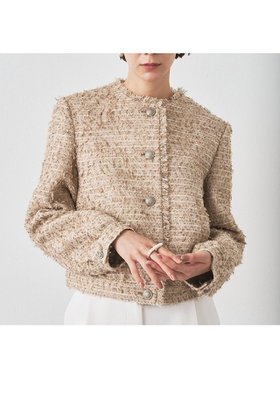 【ウィムガゼット/Whim Gazette】のLINTONブルゾン 人気、トレンドファッション・服の通販 founy(ファニー) ファッション Fashion レディースファッション Fashion for Women アウター Coat / Outerwear Collection レディースジャケット・軽アウター Jackets ブルゾンジャケット・スポーティアウター Blouson Jackets カフス Cuff Design コンパクト Compact, Small Size ジャケット Jacket, Outerwear ダウン Down, Puffer ツイード Twill, Twill Weave デニム Denim, Jeans Material バランス Balance, Style Balance ブルゾン Blouson, Bomber Jacket ボトム Bottoms, Lower Wear おすすめ Recommended / Our Picks |ID:prp329100004638305