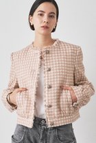 【ウィムガゼット/Whim Gazette】のLINTONブルゾン 人気、トレンドファッション・服の通販 founy(ファニー) ファッション Fashion レディースファッション Fashion for Women アウター Coat / Outerwear Collection レディースジャケット・軽アウター Jackets ブルゾンジャケット・スポーティアウター Blouson Jackets カフス Cuff Design コンパクト Compact, Small Size ジャケット Jacket, Outerwear ダウン Down, Puffer ツイード Twill, Twill Weave デニム Denim, Jeans Material バランス Balance, Style Balance ブルゾン Blouson, Bomber Jacket ボトム Bottoms, Lower Wear A/W・秋冬 Autumn/Winter おすすめ Recommended / Our Picks 2025年 2025 2025-2026秋冬・A/W Autumn/Winter 2025–26 AW25–26 thumbnail ピンク|ID: prp329100004638305 ipo3291000000033428693