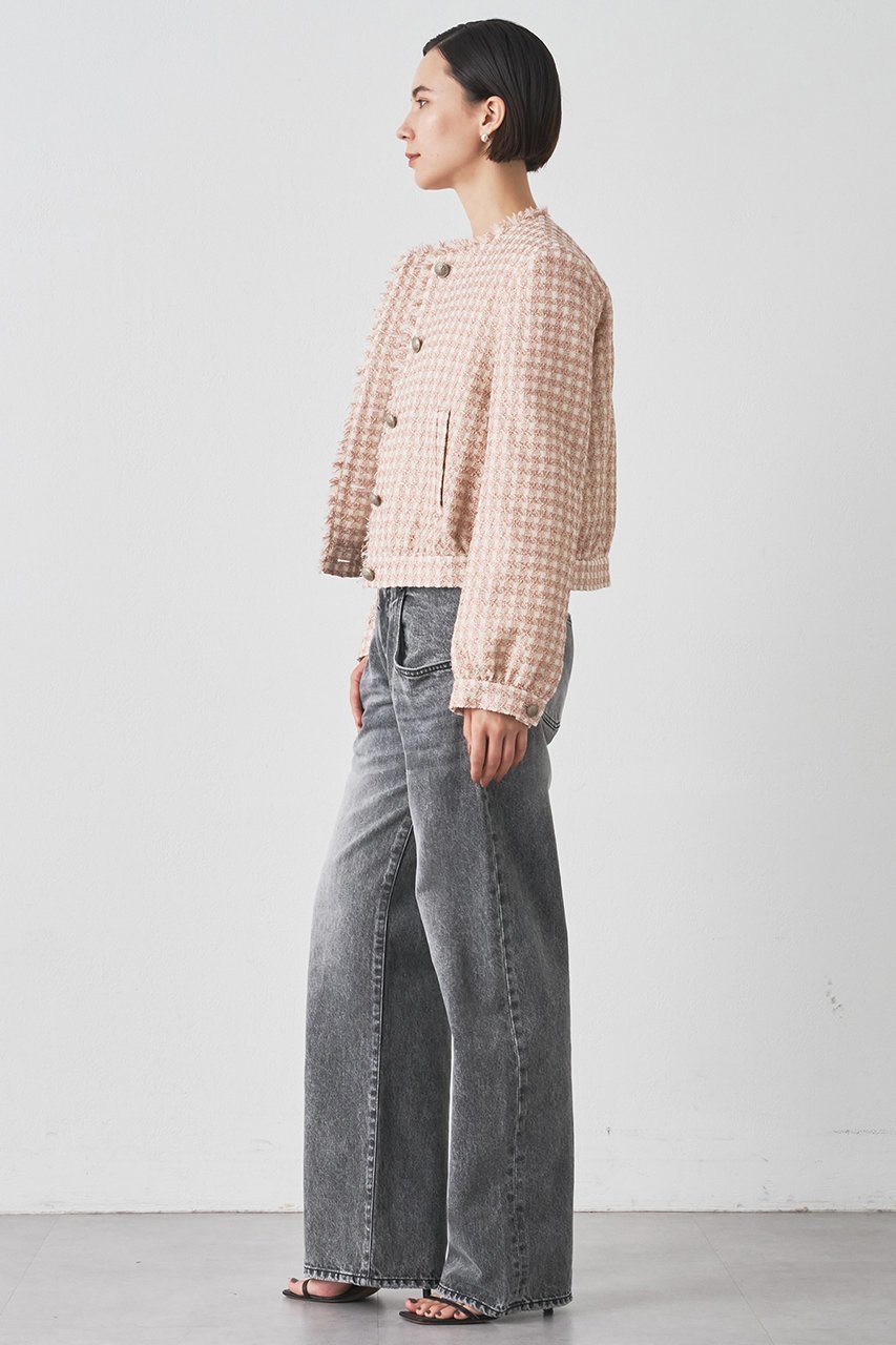 【ウィムガゼット/Whim Gazette】のLINTONブルゾン 人気、トレンドファッション・服の通販 founy(ファニー) 　ファッション　Fashion　レディースファッション　Fashion for Women　アウター　Coat / Outerwear Collection　レディースジャケット・軽アウター　Jackets　ブルゾンジャケット・スポーティアウター　Blouson Jackets　カフス　Cuff Design　コンパクト　Compact, Small Size　ジャケット　Jacket, Outerwear　ダウン　Down, Puffer　ツイード　Twill, Twill Weave　デニム　Denim, Jeans Material　バランス　Balance, Style Balance　ブルゾン　Blouson, Bomber Jacket　ボトム　Bottoms, Lower Wear　A/W・秋冬　Autumn/Winter　おすすめ　Recommended / Our Picks　2025年　2025　2025-2026秋冬・A/W　Autumn/Winter 2025–26 AW25–26　other-3|ID: prp329100004638305 ipo3291000000033428695