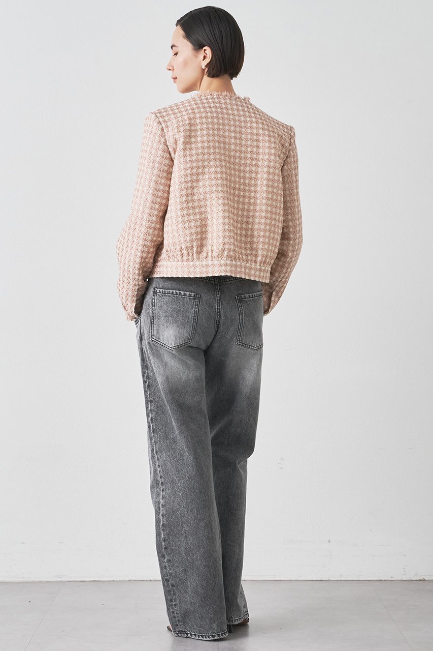 【ウィムガゼット/Whim Gazette】のLINTONブルゾン 人気、トレンドファッション・服の通販 founy(ファニー) 　ファッション　Fashion　レディースファッション　Fashion for Women　アウター　Coat / Outerwear Collection　レディースジャケット・軽アウター　Jackets　ブルゾンジャケット・スポーティアウター　Blouson Jackets　カフス　Cuff Design　コンパクト　Compact, Small Size　ジャケット　Jacket, Outerwear　ダウン　Down, Puffer　ツイード　Twill, Twill Weave　デニム　Denim, Jeans Material　バランス　Balance, Style Balance　ブルゾン　Blouson, Bomber Jacket　ボトム　Bottoms, Lower Wear　A/W・秋冬　Autumn/Winter　おすすめ　Recommended / Our Picks　2025年　2025　2025-2026秋冬・A/W　Autumn/Winter 2025–26 AW25–26　other-4|ID: prp329100004638305 ipo3291000000033428696
