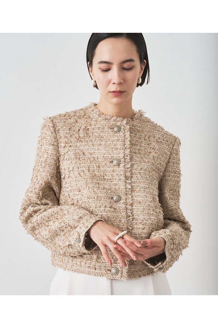 【ウィムガゼット/Whim Gazette】のLINTONブルゾン インテリア・キッズ・メンズ・レディースファッション・服の通販 founy(ファニー) https://founy.com/ ファッション Fashion レディースファッション Fashion for Women アウター Coat / Outerwear Collection レディースジャケット・軽アウター Jackets ブルゾンジャケット・スポーティアウター Blouson Jackets カフス Cuff Design コンパクト Compact, Small Size ジャケット Jacket, Outerwear ダウン Down, Puffer ツイード Twill, Twill Weave デニム Denim, Jeans Material バランス Balance, Style Balance ブルゾン Blouson, Bomber Jacket ボトム Bottoms, Lower Wear おすすめ Recommended / Our Picks |ID: prp329100004638305 ipo3291000000036226260