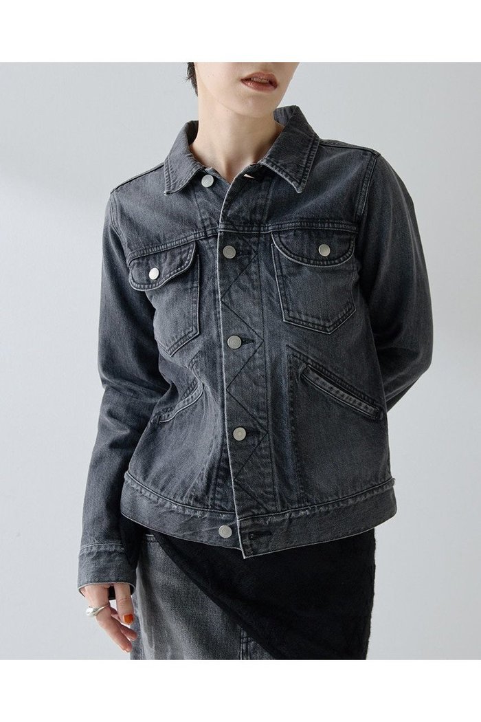 【ウィムガゼット/Whim Gazette】のGジャン インテリア・キッズ・メンズ・レディースファッション・服の通販 founy(ファニー) https://founy.com/ ファッション Fashion レディースファッション Fashion for Women アウター Coat / Outerwear Collection レディースジャケット・軽アウター Jackets 2025年 2025 2025-2026秋冬・A/W Autumn/Winter 2025–26 AW25–26 クラシカル Classical, Vintage-Inspired クラシック Classic, Timeless Style コンパクト Compact, Small Size ジャケット Jacket, Outerwear セットアップ Set-Up, Coordinated Outfit デニム Denim, Jeans Material バランス Balance, Style Balance ベーシック Basic, Essential ヴィンテージ Vintage Style A/W・秋冬 Autumn/Winter |ID: prp329100004638306 ipo3291000000033428701