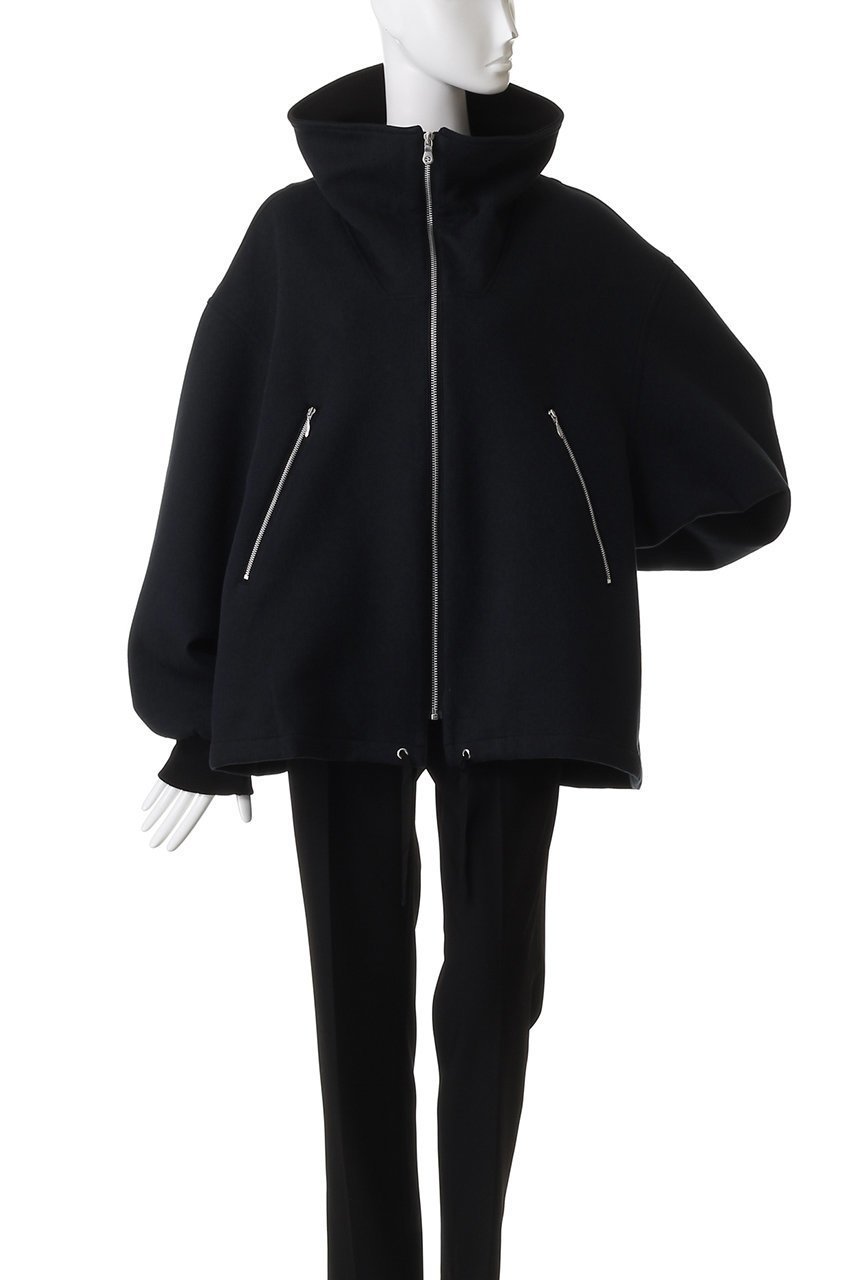 【キャサリンハムネット/KATHARINE HAMNETT LONDON】のダブルニットハイネック ジップジャケット 人気、トレンドファッション・服の通販 founy(ファニー) 　ファッション　Fashion　レディースファッション　Fashion for Women　アウター　Coat / Outerwear Collection　レディースジャケット・軽アウター　Jackets　ブルゾンジャケット・スポーティアウター　Blouson Jackets　2025年　2025　2025-2026秋冬・A/W　Autumn/Winter 2025–26 AW25–26　ジャケット　Jacket, Outerwear　スリーブ　Sleeve, Long Sleeve / Short Sleeve　ダブル　Double, Double-Breasted　ブルゾン　Blouson, Bomber Jacket　定番　Standard, Basic Item　A/W・秋冬　Autumn/Winter　other-2|ID: prp329100004638307 ipo3291000000033428713