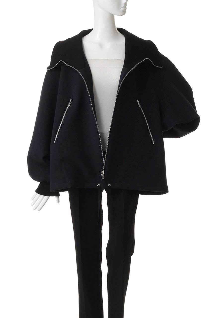 【キャサリンハムネット/KATHARINE HAMNETT LONDON】のダブルニットハイネック ジップジャケット 人気、トレンドファッション・服の通販 founy(ファニー) 　ファッション　Fashion　レディースファッション　Fashion for Women　アウター　Coat / Outerwear Collection　レディースジャケット・軽アウター　Jackets　ブルゾンジャケット・スポーティアウター　Blouson Jackets　2025年　2025　2025-2026秋冬・A/W　Autumn/Winter 2025–26 AW25–26　ジャケット　Jacket, Outerwear　スリーブ　Sleeve, Long Sleeve / Short Sleeve　ダブル　Double, Double-Breasted　ブルゾン　Blouson, Bomber Jacket　定番　Standard, Basic Item　A/W・秋冬　Autumn/Winter　other-7|ID: prp329100004638307 ipo3291000000033428718