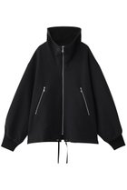 【キャサリンハムネット/KATHARINE HAMNETT LONDON】のダブルニットハイネック ジップジャケット ブラック|ID: prp329100004638307 ipo3291000000035827941