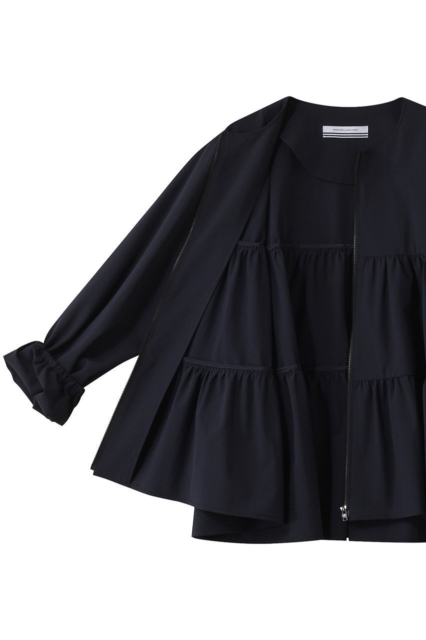 【ボーダーズ アット バルコニー/BORDERS at BALCONY】の【8/15 0:00販売開始】ストレッチジャケット 人気、トレンドファッション・服の通販 founy(ファニー) 　ファッション　Fashion　レディースファッション　Fashion for Women　アウター　Coat / Outerwear Collection　レディースジャケット・軽アウター　Jackets　2025年　2025　2025-2026秋冬・A/W　Autumn/Winter 2025–26 AW25–26　なめらか　Smooth, Silky Texture　ジャケット　Jacket, Outerwear　ストレッチ　Stretch, Stretchy Fabric　ボーダー　Border, Stripe　A/W・秋冬　Autumn/Winter　other-6|ID: prp329100004638308 ipo3291000000033428726