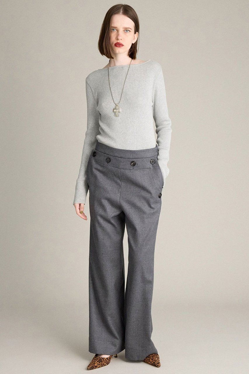 【ブリル/BRILL】のバックスリット リブプルオーバー 人気、トレンドファッション・服の通販 founy(ファニー) 　ファッション　Fashion　レディースファッション　Fashion for Women　トップス・カットソー　Cut & Sew Tops　ニット　Knit Tops & Sweaters　カジュアルプルオーバー・ニットトップス　Pullovers & Knit Tops / Casual Pullovers　カットソー　Cut and Sewn Top　コンパクト　Compact, Small Size　シンプル　Simple, Minimal　スリット　Slit, Slit Detail　フロント　Front, Front Design　ボトム　Bottoms, Lower Wear　other-5|ID: prp329100004638310 ipo3291000000035895760