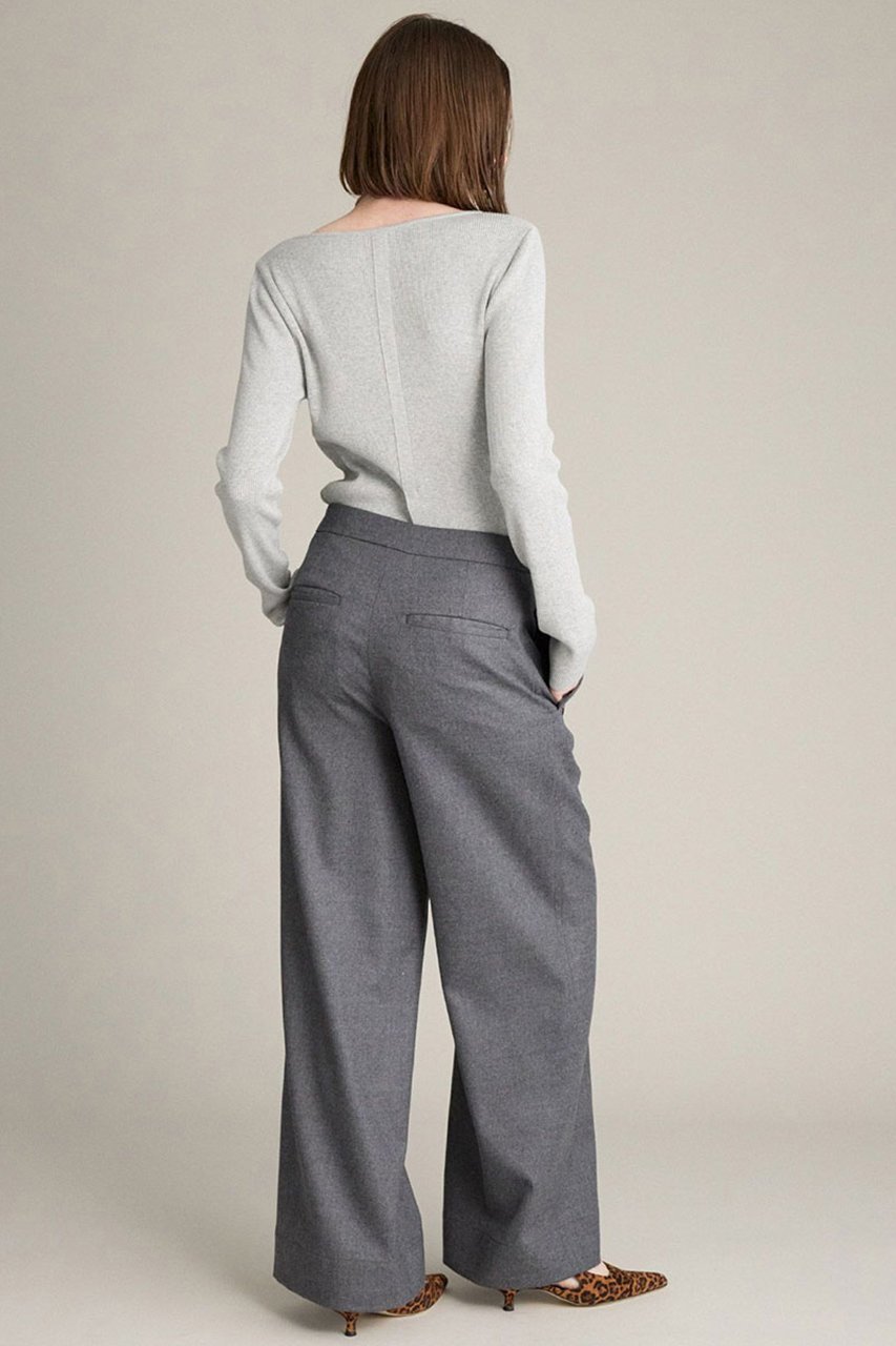 【ブリル/BRILL】のバックスリット リブプルオーバー 人気、トレンドファッション・服の通販 founy(ファニー) 　ファッション　Fashion　レディースファッション　Fashion for Women　トップス・カットソー　Cut & Sew Tops　ニット　Knit Tops & Sweaters　カジュアルプルオーバー・ニットトップス　Pullovers & Knit Tops / Casual Pullovers　カットソー　Cut and Sewn Top　コンパクト　Compact, Small Size　シンプル　Simple, Minimal　スリット　Slit, Slit Detail　フロント　Front, Front Design　ボトム　Bottoms, Lower Wear　other-7|ID: prp329100004638310 ipo3291000000035895765