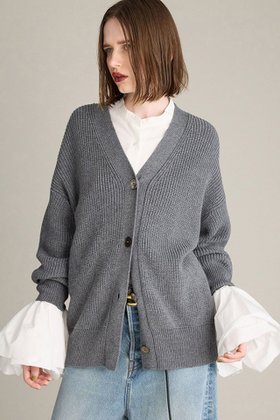 【ブリル/BRILL】 MODERN アゼVネックカーディガン人気、トレンドファッション・服の通販 founy(ファニー) ファッション Fashion レディースファッション Fashion for Women トップス・カットソー Cut & Sew Tops ニット Knit Tops & Sweaters カーディガン・羽織り Layered Style Cardigans Vネックトップス V-Neck Tops / V-Cut Neckline Shirts 2025年 2025 2025-2026秋冬・A/W Autumn/Winter 2025–26 AW25–26 カーディガン Cardigan, Knitwear シンプル Simple, Minimal 冬 Winter / This Winter 畦 Ribbed Knit A/W・秋冬 Autumn/Winter |ID:prp329100004638311