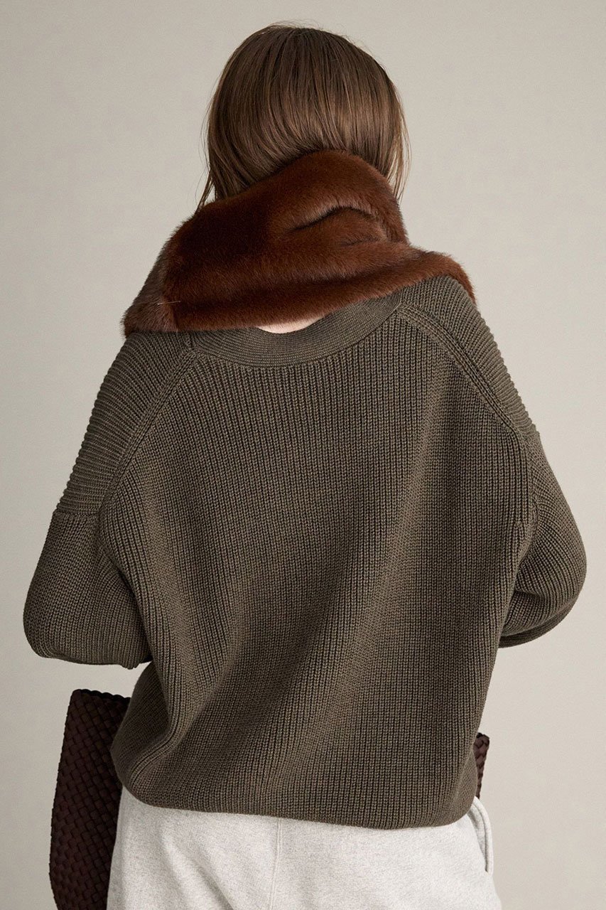 【ブリル/BRILL】のMODERN アゼVネックカーディガン 人気、トレンドファッション・服の通販 founy(ファニー) 　ファッション　Fashion　レディースファッション　Fashion for Women　トップス・カットソー　Cut & Sew Tops　ニット　Knit Tops & Sweaters　カーディガン・羽織り　Layered Style Cardigans　Vネックトップス　V-Neck Tops / V-Cut Neckline Shirts　2025年　2025　2025-2026秋冬・A/W　Autumn/Winter 2025–26 AW25–26　カーディガン　Cardigan, Knitwear　シンプル　Simple, Minimal　冬　Winter / This Winter　畦　Ribbed Knit　A/W・秋冬　Autumn/Winter　other-4|ID: prp329100004638311 ipo3291000000033428753