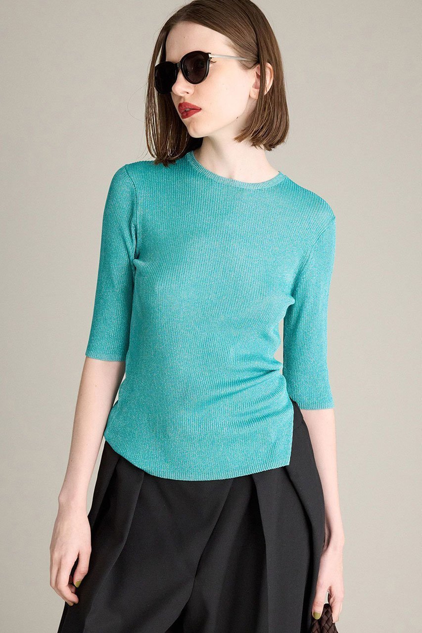 【ブリル/BRILL】のラメ リブプルオーバー 人気、トレンドファッション・服の通販 founy(ファニー) 　ファッション　Fashion　レディースファッション　Fashion for Women　トップス・カットソー　Cut & Sew Tops　ニット　Knit Tops & Sweaters　カジュアルプルオーバー・ニットトップス　Pullovers & Knit Tops / Casual Pullovers　2025年　2025　2025-2026秋冬・A/W　Autumn/Winter 2025–26 AW25–26　シンプル　Simple, Minimal　リブニット　Rib Knit, Ribbed Knit　エレガント 上品　Elegant　夏　Summer　A/W・秋冬　Autumn/Winter　other-3|ID: prp329100004638312 ipo3291000000033428762