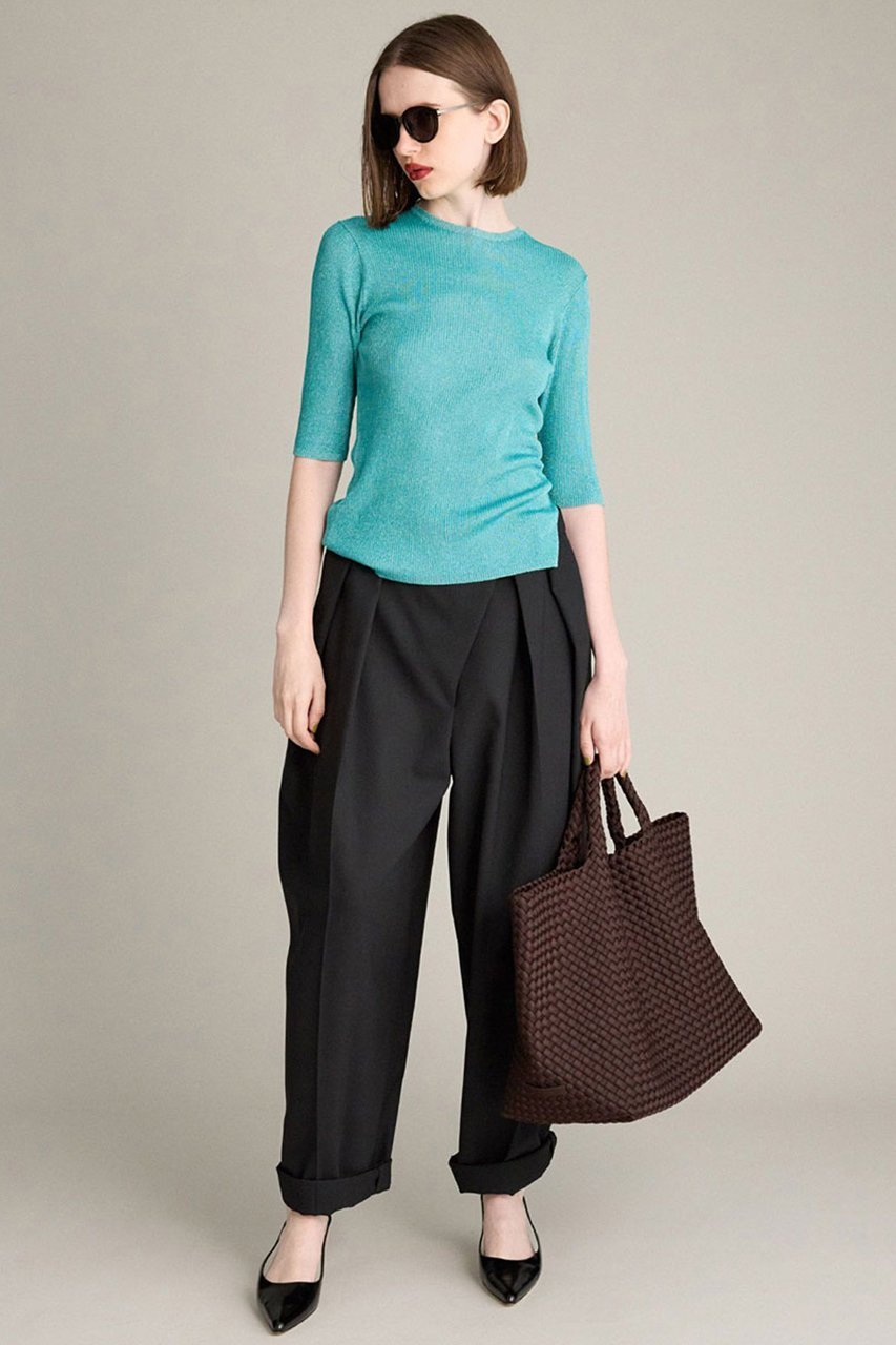 【ブリル/BRILL】のラメ リブプルオーバー 人気、トレンドファッション・服の通販 founy(ファニー) 　ファッション　Fashion　レディースファッション　Fashion for Women　トップス・カットソー　Cut & Sew Tops　ニット　Knit Tops & Sweaters　カジュアルプルオーバー・ニットトップス　Pullovers & Knit Tops / Casual Pullovers　2025年　2025　2025-2026秋冬・A/W　Autumn/Winter 2025–26 AW25–26　シンプル　Simple, Minimal　リブニット　Rib Knit, Ribbed Knit　エレガント 上品　Elegant　夏　Summer　A/W・秋冬　Autumn/Winter　other-6|ID: prp329100004638312 ipo3291000000033428765
