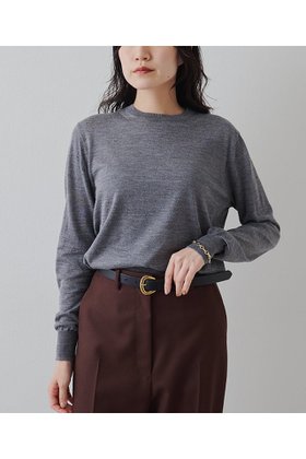 【ウィムガゼット/Whim Gazette】 16Gクルーネックプルオーバー人気、トレンドファッション・服の通販 founy(ファニー) ファッション Fashion レディースファッション Fashion for Women トップス・カットソー Cut & Sew Tops ニット Knit Tops & Sweaters カジュアルプルオーバー・ニットトップス Pullovers & Knit Tops / Casual Pullovers 2025年 2025 2025-2026秋冬・A/W Autumn/Winter 2025–26 AW25–26 おすすめ Recommended / Our Picks なめらか Smooth, Silky Texture アンサンブル Ensemble Set コンパクト Compact, Small Size シンプル Simple, Minimal トレンド Trend, Trending Now ドレープ Drape, Draping Fabric バランス Balance, Style Balance フィット Fit, Slim Fit ベーシック Basic, Essential エレガント 上品 Elegant A/W・秋冬 Autumn/Winter |ID:prp329100004638315