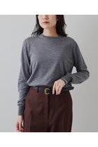 【ウィムガゼット/Whim Gazette】の16Gクルーネックプルオーバー 人気、トレンドファッション・服の通販 founy(ファニー) ファッション Fashion レディースファッション Fashion for Women トップス・カットソー Cut & Sew Tops ニット Knit Tops & Sweaters カジュアルプルオーバー・ニットトップス Pullovers & Knit Tops / Casual Pullovers 2025年 2025 2025-2026秋冬・A/W Autumn/Winter 2025–26 AW25–26 おすすめ Recommended / Our Picks なめらか Smooth, Silky Texture アンサンブル Ensemble Set コンパクト Compact, Small Size シンプル Simple, Minimal トレンド Trend, Trending Now ドレープ Drape, Draping Fabric バランス Balance, Style Balance フィット Fit, Slim Fit ベーシック Basic, Essential エレガント 上品 Elegant A/W・秋冬 Autumn/Winter thumbnail グレー|ID: prp329100004638315 ipo3291000000033428787
